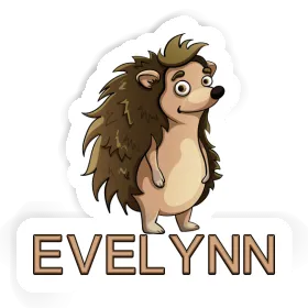 Sticker Hedgehog Evelynn Image