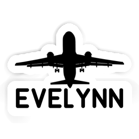 Jumbo-Jet Sticker Evelynn Image