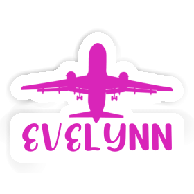 Jumbo-Jet Sticker Evelynn Image