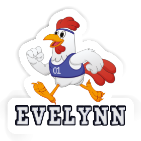 Jogger Sticker Evelynn Image