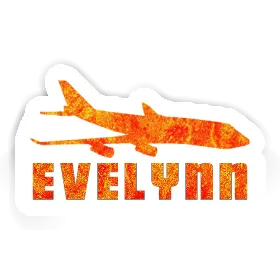 Sticker Evelynn Jumbo-Jet Image