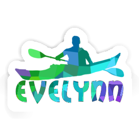 Evelynn Sticker Kayaker Image