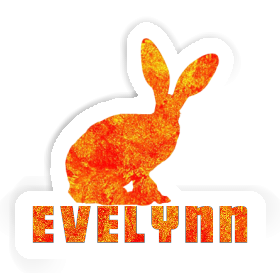 Autocollant Lapin Evelynn Image