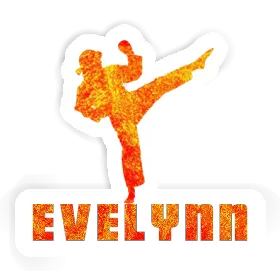 Sticker Evelynn Karateka Image