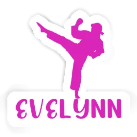 Aufkleber Karateka Evelynn Image