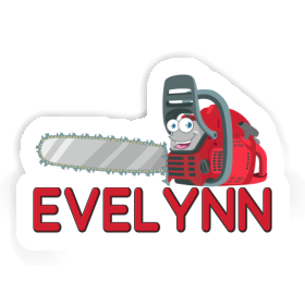 Sticker Chainsaw Evelynn Image