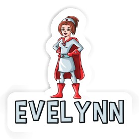 Evelynn Aufkleber Pflegerin Image