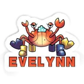 Evelynn Autocollant Crabe Image