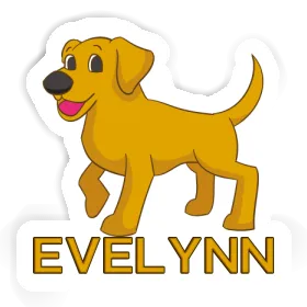 Evelynn Aufkleber Labrador Image