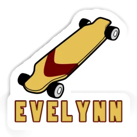 Skateboard Sticker Evelynn Image