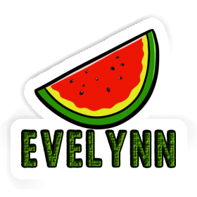 Evelynn Sticker Wassermelone Image