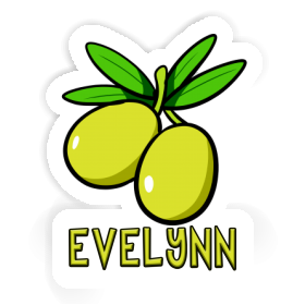 Autocollant Olive Evelynn Image