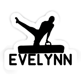 Gymnaste Autocollant Evelynn Image