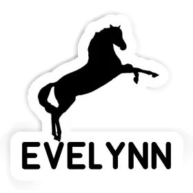 Cheval Autocollant Evelynn Image