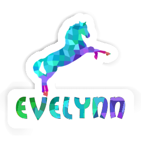 Horse Sticker Evelynn Image