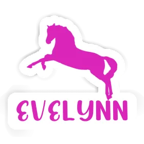 Evelynn Autocollant Cheval Image