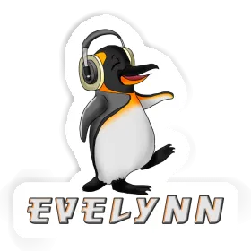 Music Penguin Sticker Evelynn Image