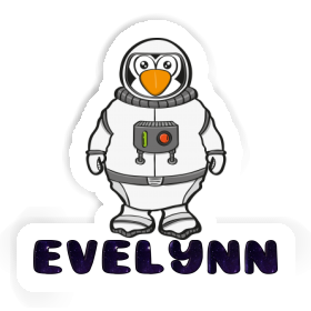 Aufkleber Astronaut Evelynn Image