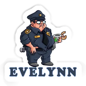 Polizist Sticker Evelynn Image