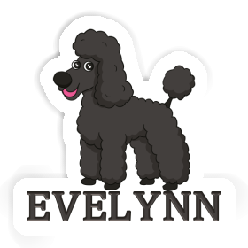 Sticker Evelynn Poodle Image