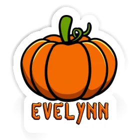 Pumpkin Sticker Evelynn Image