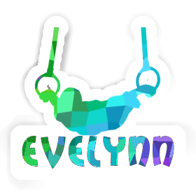 Autocollant Evelynn Gymnaste aux anneaux Image