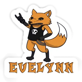 Aufkleber Rocker-Fuchs Evelynn Image