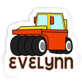 Evelynn Autocollant Rouleau à pneus Image