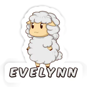 Sticker Sheep Evelynn Image