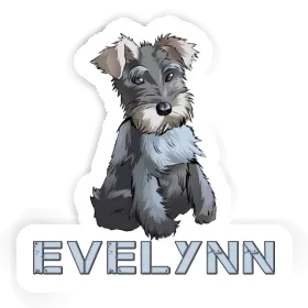 Sticker Evelynn Schnauzer Image