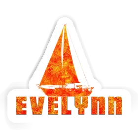 Segelboot Sticker Evelynn Image