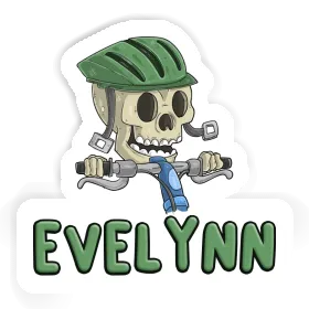 Evelynn Sticker Biker Image