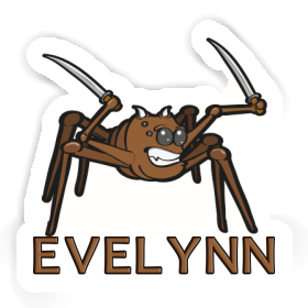 Evelynn Sticker Fighting Spider Image