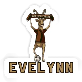 Autocollant Evelynn Bouquetin Image