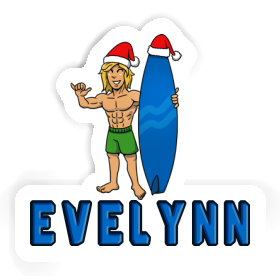 Sticker Evelynn Surfer Image