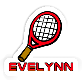 Tennisschläger Aufkleber Evelynn Image