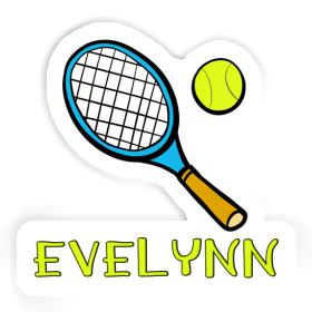 Sticker Tennis Racket Evelynn Image