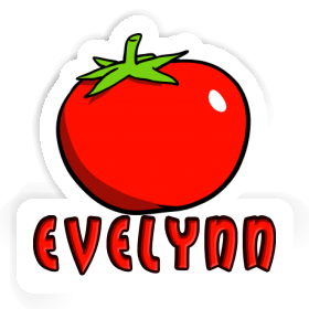 Tomate Aufkleber Evelynn Image