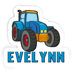 Evelynn Sticker Tractor Image