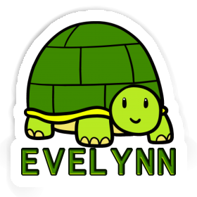 Sticker Evelynn Schildkröte Image