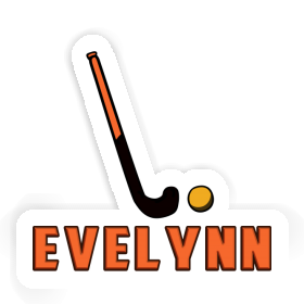 Autocollant Crosse d'unihockey Evelynn Image