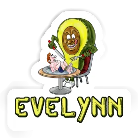 Avocado Sticker Evelynn Image