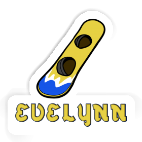 Sticker Evelynn Wakeboard Image