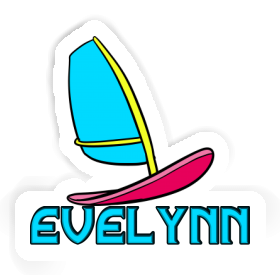 Sticker Evelynn Windsurf Board Image