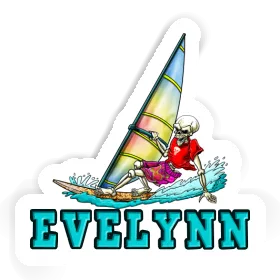 Evelynn Sticker Windsurfer Image