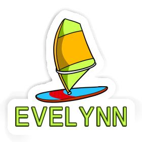 Sticker Evelynn Windsurf Board Image