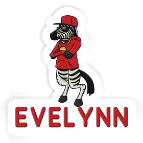 Sticker Evelynn Zebra Image