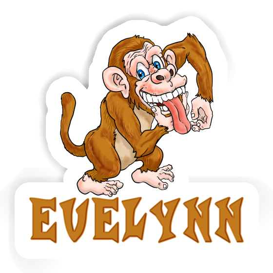 Affe Sticker Evelynn Laptop Image