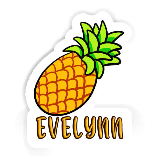 Sticker Evelynn Pineapple Image