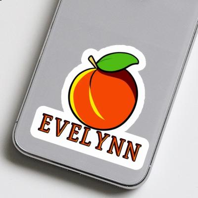 Sticker Evelynn Apricot Gift package Image